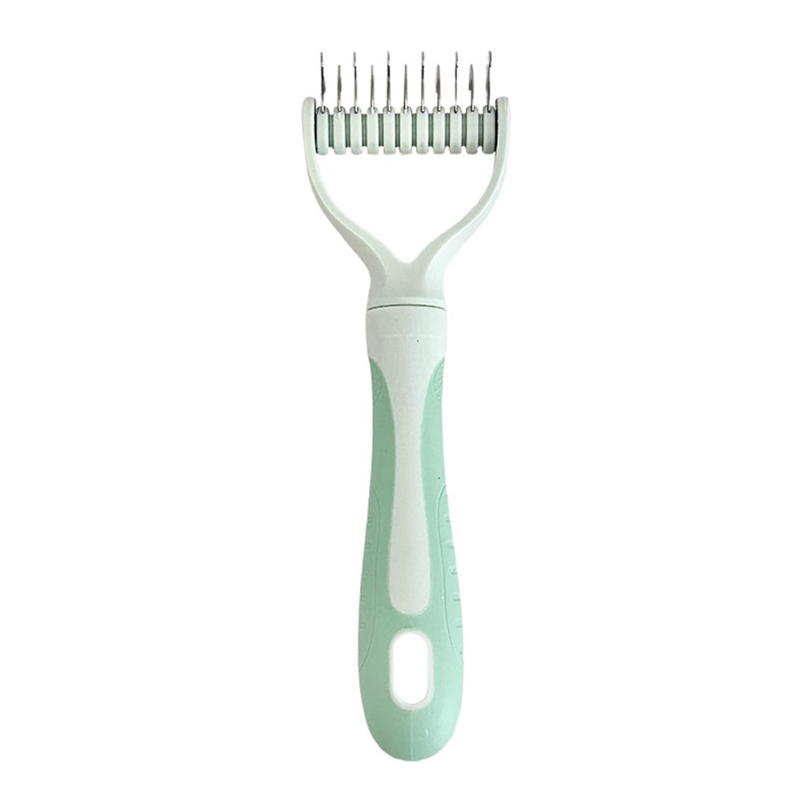 YUXITA Multipurpose Pet Grooming Tool Comfortable Hair Comb for Detangling Pet Furs All Breeds Pet Grooming Brush for Pet Salon