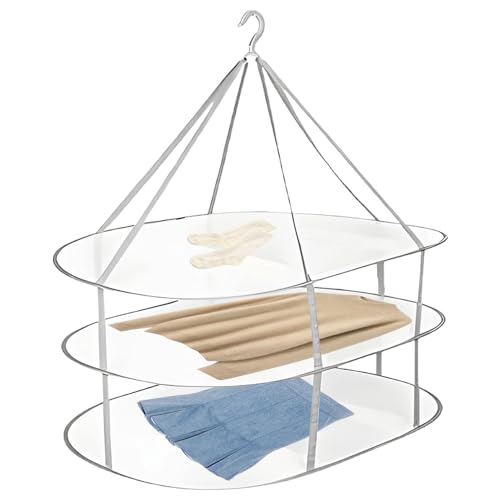 Zyntora Secador de Ropa | Secador Plegable de Malla,Secadero Gran...