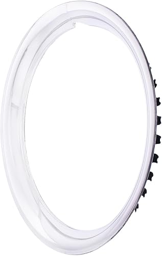 Miniatura 2 de United Pacific A6138 Anillo de acero inoxidable de 15 pulgadas, altamente pulido, estilo liso, borde de llanta de belleza, un juego (paquete de 4