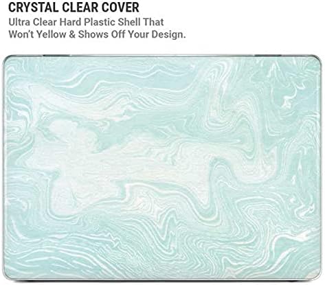 Skinit Case + Skin Compatible with MacBook Air 13in (2020) Originally Designed Marbleized Mint Design