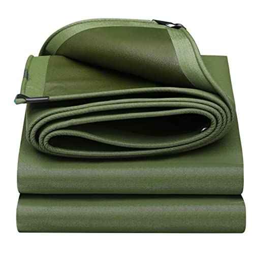 Bâche imperméable avec œillets renforcés toile verte 4x6m - 2