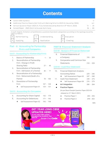 Image of Oswaal CBSE Question Bank Class 12 Accountancy Hardcover Book, Chapterwise and Topicwise Solved Papers For Board Exams 2025