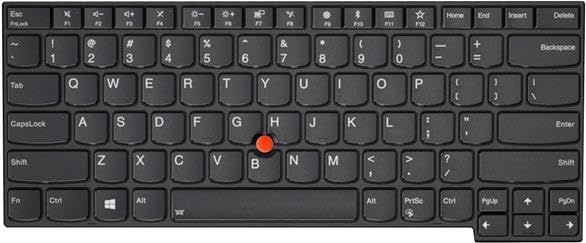 Lenovo FLSRXKBBKDK 01YP489 Clavier de Remplacement pour Portable ThinkPad