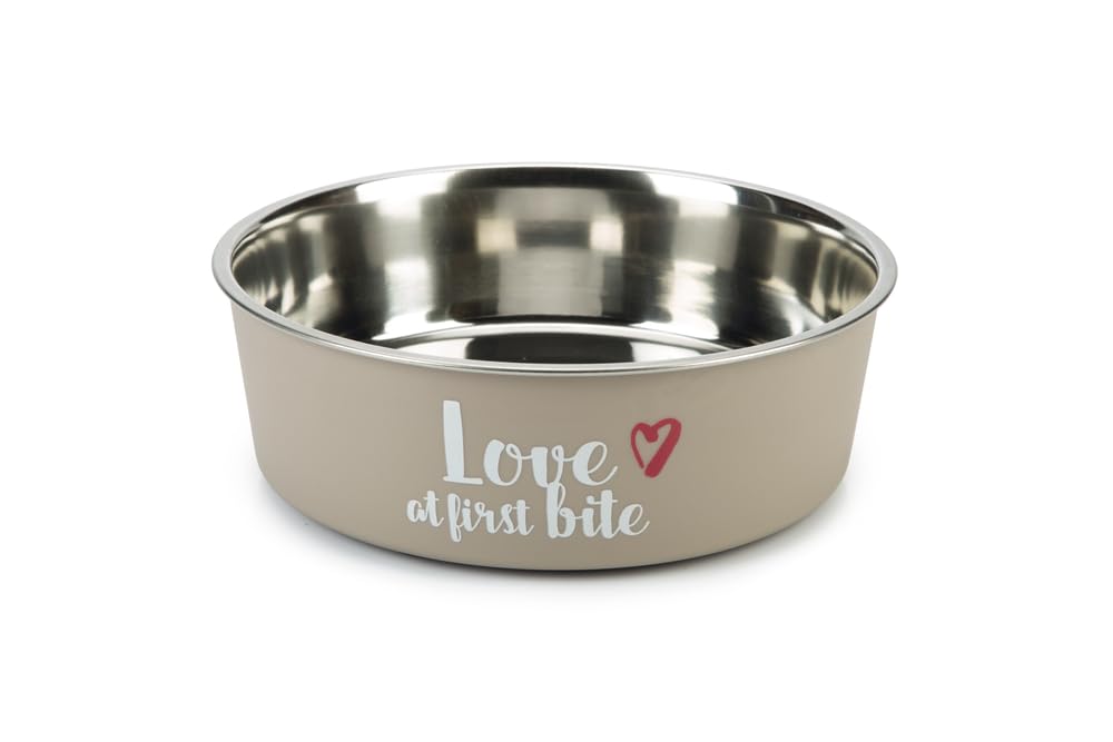 Beeztees Köpek Mama Su Kabı Gri, 23cm, 2000ml