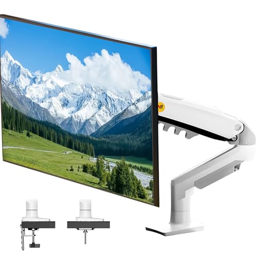 F80-Xe Monitör Tutucu 17-30 Beyaz