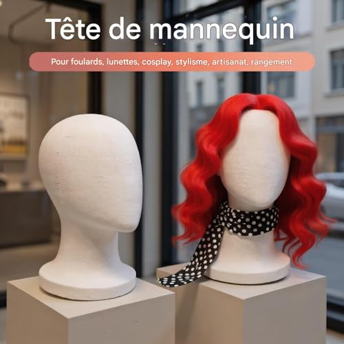 Créations cosplay tête en mousse réaliste pour stocker sans déformer - 4