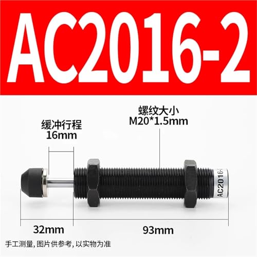 Tampon réglable hydraulique AC2016-2 pour amortir les chocs de manipulateur