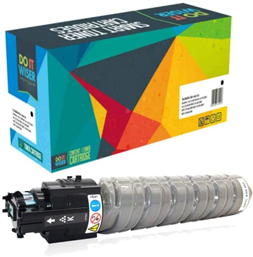 Do it Wiser Compatible Printer Toner Cartridge Replacement for Ricoh Aficio SP C440DN SP C430DN SP C430 SP C431DN SP C441DN | 821105 (Black)