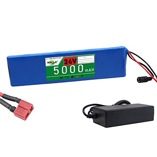 Amazon.co.jp: 24V 5Ah リチウム電池 29.4V 5000mAh 7S2P