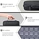 Hart Reise Schutz Hülle Etui Tasche für JBL FLIP 6 / FLIP 5 / FLIP 4 / FLIP 3 /JBL Flip Essential Bluetooth-Lautsprecher von co2CREA, Nur Tasche