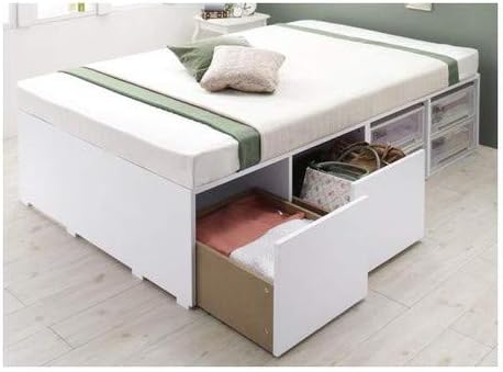 RASIK ベッド セミダブル ステージ無しタイプ 3ゾーンポケットコイル