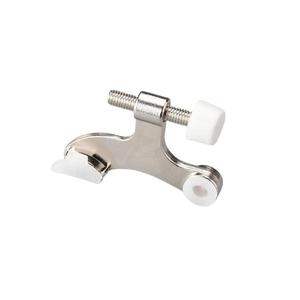 HQYCL Rubber Hinge Pin New Zinc Alloy Bumper Damper Hidden Doorstops Thicken Adjustable Door Stopper Door