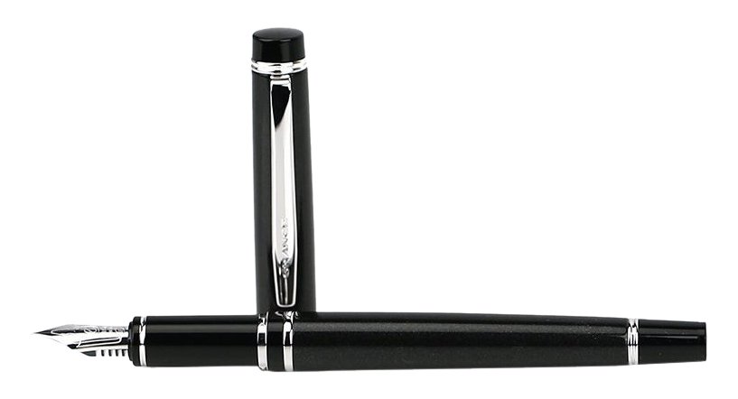 Amazon.co.jp: 万年筆 グランセNC ロジウム 黒 細字 FGNC-1MR-BF