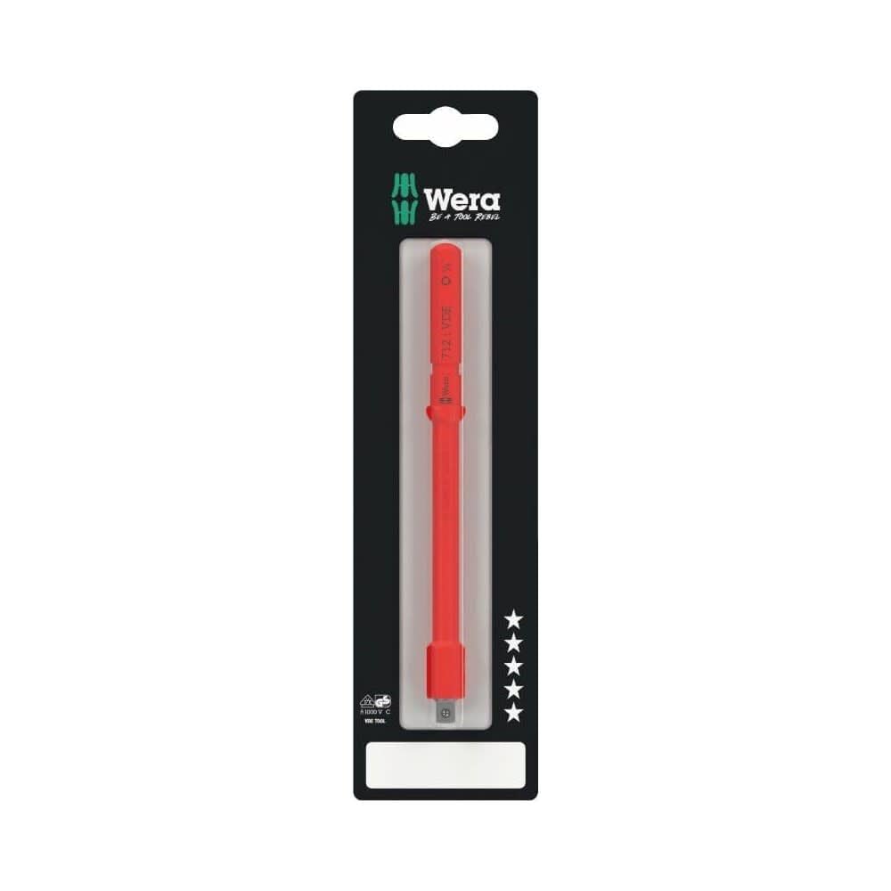 Wera 05073702001 Kraftform Kompakt A VDE 712 i SB Adapterklinge, isoliert, für 1/4