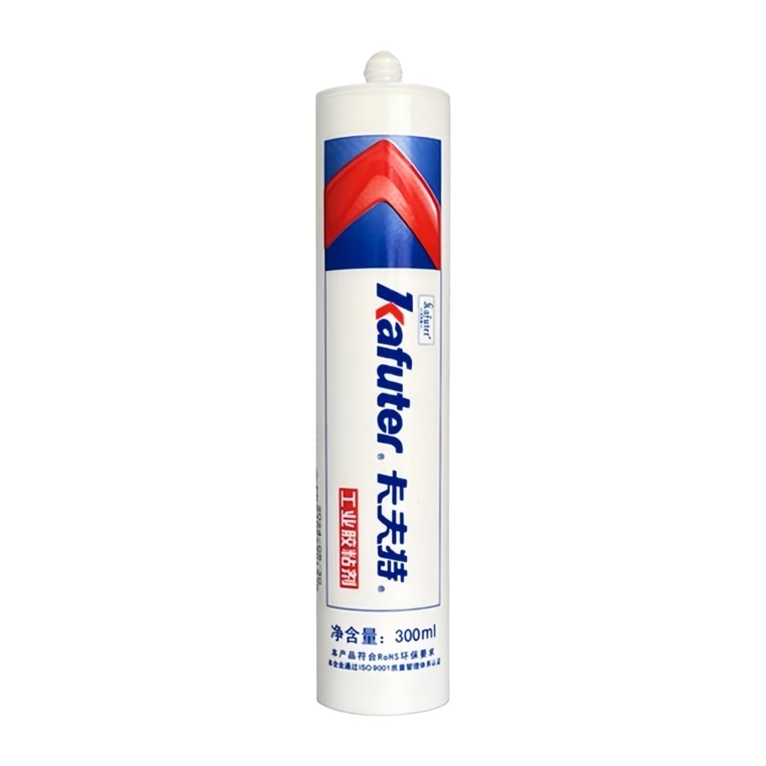 VIDOO Kafuter K-5933T Płynny Cement do Złączy, Niekorozyjny Mastyks Utwardzany Wilgocią do Ram Wyświetlaczy Optoelektronicznych - 300ml