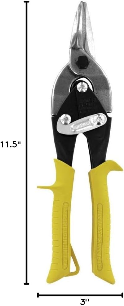 MIDWEST Forged Blade Straight Cut Aviation Snips - MW-P6716S