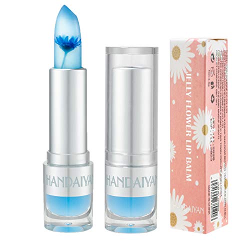 Petansy 3 Colors Lip Set Jelly Flower Lipstick Waterproof Lip Makeup Durable Lipgloss Cosmetics Set With Gift Box (3 Pcs) #TOP6