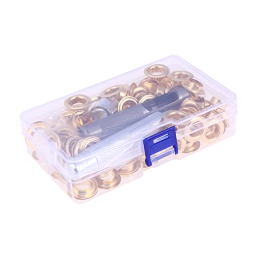 Kit de œillets laiton OSALADI pour personnaliser vos vêtements et chaussures en cuir