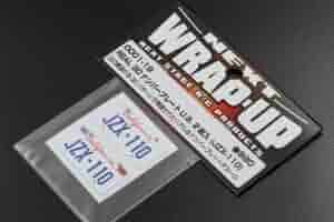 Amazon.co.jp: WRAP-UP REAL 3DナンバープレートU.S. 2枚入(JZX