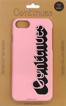 Amazon.co.jp: 星野源 スマホケース iPhone7対応 ピンク Continues