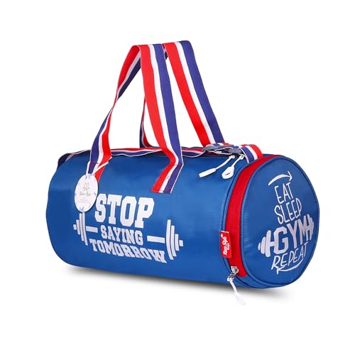 Image of Unisex Duffle Bag Gym Bag Workout Duffle Athletic Duffle Bag Gender-Neutral Gym Bag(Blue)