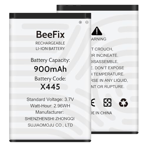 Beefix Batería para Siemens Gigaset SL78H/SL780/SL785/SL788/SL400/SL400A/SL400H, 900 mAh, alta capacidad para Telekom A806/X656 y número de pieza original V30145 K1310K X444 V30145 K110K X444 310 X