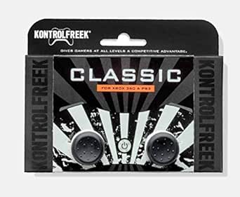 KontrolFreek Classic for PlayStation 3 (PS3) and Xbox 360 Controller | Performance Thumbsticks | 2 High-Rise Concave | Black