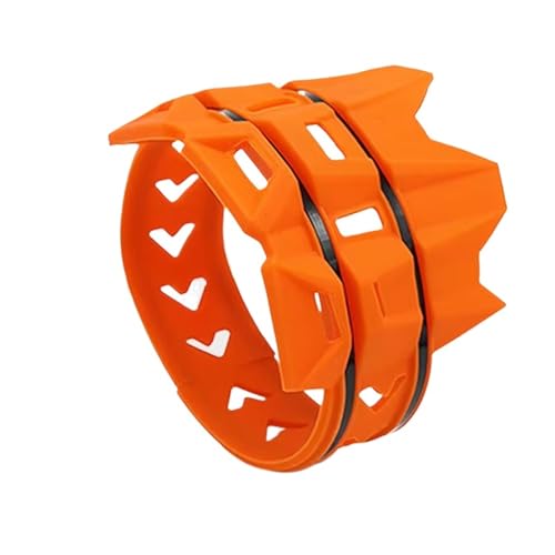 Silenciador redondo para motocicleta con protector de escape contra impactos y agua