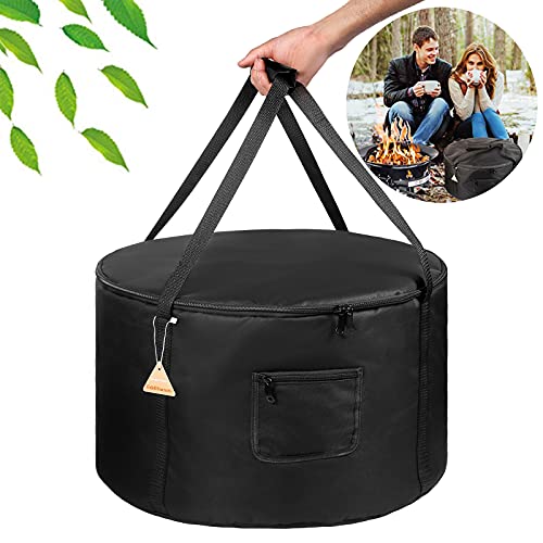 Carrying Bag for Outland Firebowl 823 Outdoor Portable Propane Fire Pit Carrying Bag for Firebowl 870 Water-Resistant 19 Inch Gas Fire Pit Carry Bag for Outland Fire Bowl 893