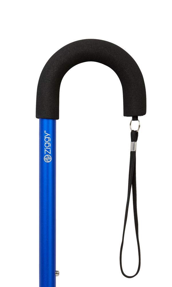 Charles Buyers - Ziggy Crook Adjustable Stick - Blue - 57B