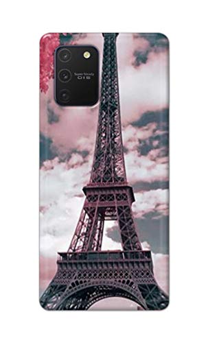 Image of Lovers Famous Place Eiffel Tower in Paris Hard Back Case Cover for Samsung Galaxy Note 10 Lite /Samsung A81 / SM-N770F / DS Back Cover -(J5) VNS2227
