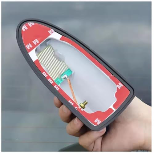 Antena de tiburón autoadhesiva negra para renovar el techo de tu Abarth 695 Competizione 6