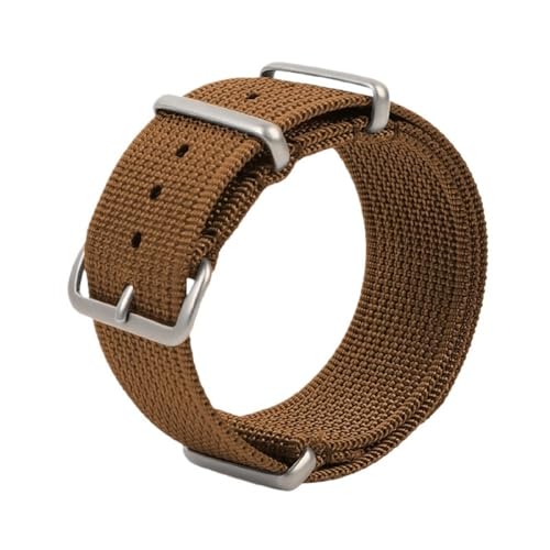 [X] voh 18mm 20mm 22mm KȎvXgbv Y fB[X voh(Brown,18mm)