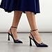 PARTY Womens Pointed Closed Toe Heels Stiletto Slingback High Heel for Women Dressy Pumps for Wedding and Office Work or Going Out,Navy Patent-9