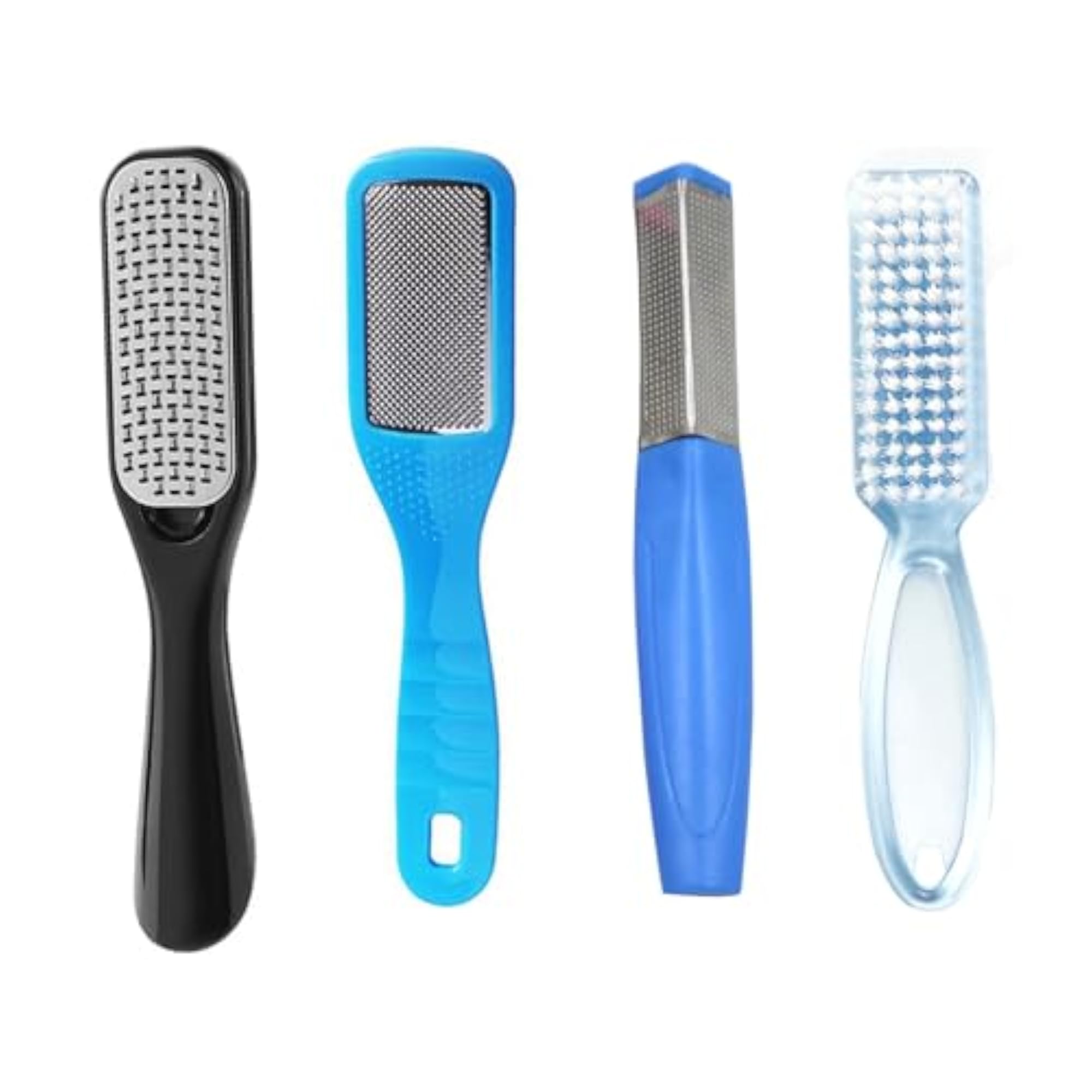4 PCS Foot Scrubber Foot File Callus Remover, Blue