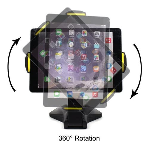 Danet Suporte De Mesa Para Tablet Compatível com iPad e Galaxy Tab Modelo 360º Universal e Versátil