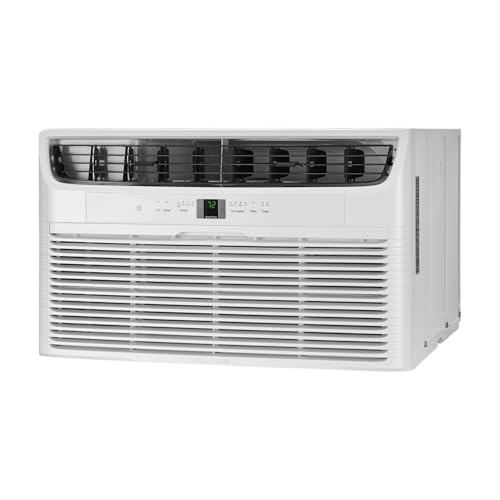 Image of Frigidaire 14,000 BTU Wall Air Conditioner with Heater, Dehumidifier, Fan | 230V, 10600 BTU Heater, Dehumidifier, Fan, Quiet Energy Efficient, for Home Heating Cooling, Cools Rooms Up To 700 Sq Ft