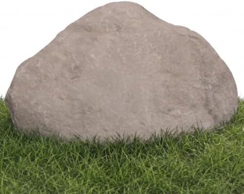 CrystalClear TrueRock Boulder Outdoor Faux Rock Cover, Sandstone, Mini