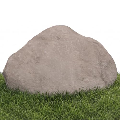 CrystalClear TrueRock Boulder Outdoor Faux Rock Cover, Sandstone, Mini