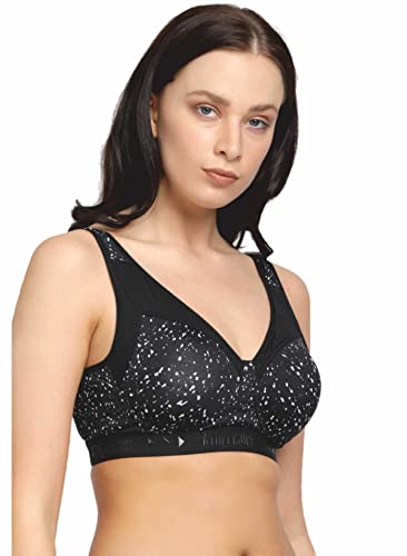 Image of Lovable Women's Polyester Lightly Padded Wire Free Modern Sports Bra