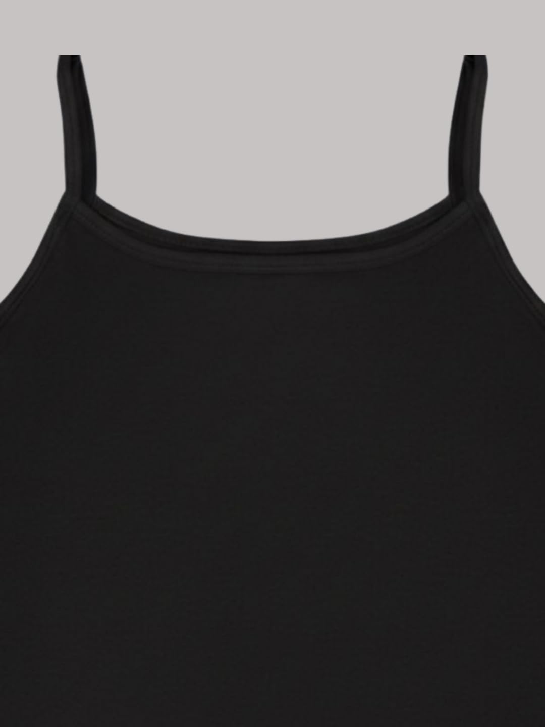 A.T.U.N. (ALL THINGS UBER NICE) Girls Premium Padded Cotton Camisole (Pack of 3) | Soft & Breathable Innerwear Slip For Preteen and Teen Girls | Stretchable Everyday Essential | Ages: 8-18Y 2