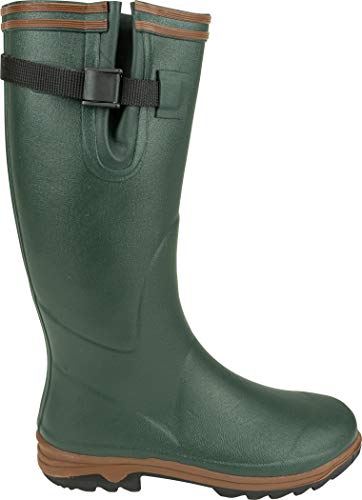Bottes de pluie Shires Jack Pyke vertes en caoutchouc durable