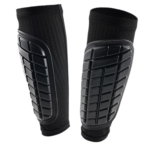 FytStycale Soccer Shin Guard Football Leg Sleeve Breathable Elastic Versatile Comfortable Calf Protection for Running Biking, L