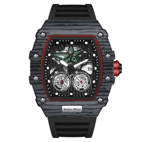 ⌚【Pacchetto compreso e assistenza】- ☞1x orologio RORIOS, ☞1x manuale utente e garanzia, ☞1xbellissima scatola in pelle per orologio regalo. Il nostro servizio post-vendita senza preoccupazioni e un servizio clienti cordiale. Se c'è un problema con il tuo orologio. Per favore comunicacelo in tempo, ti forniremo un piano soddisfacente.