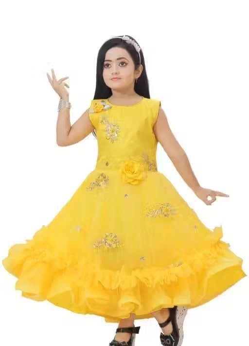Image of Sparkle Bloom Tiered Party Frock for