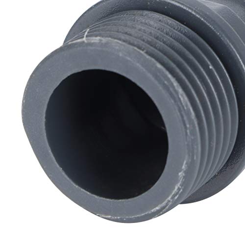 Plastic Garden Hose Quick Connector, Water Hose Quick Connect Fittings Hose Quick Adapters 1/2 Inch Male Nipples Quick Release Kit, 2 Pack #TOP4