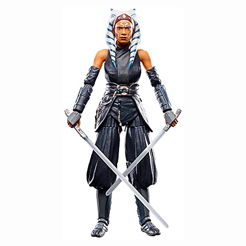 Star Wars Hasbro colección Vintage The Mandalorian - Figura Ahsoka Tano (Corvus) a Escala de 9,5 cm - Figura de acción - Edad: 4