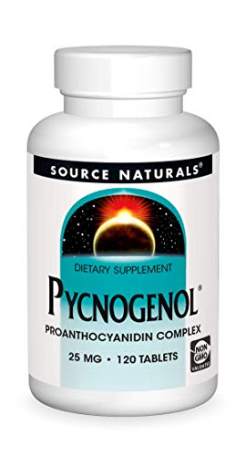 Source Naturals Pycnogenol 25 mg Proanthocyanidin Complex - 120 Tablets