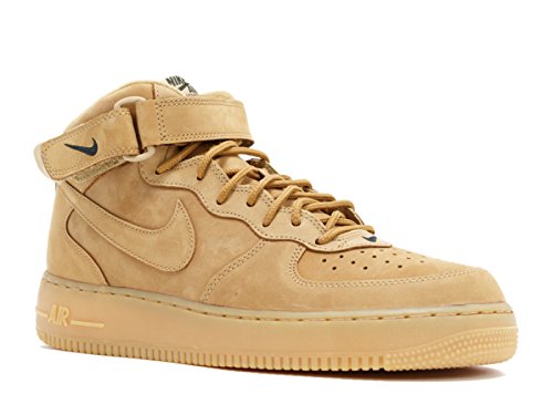 air force 1 mid 07 prm qs flax