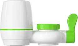 Purificador de Água para Torneira – Filtro com 5 Camadas + Pedra Mineral | Instalação Rápida e Econômica | Água Pura em Segundos, Sem Galão, Sem Energia